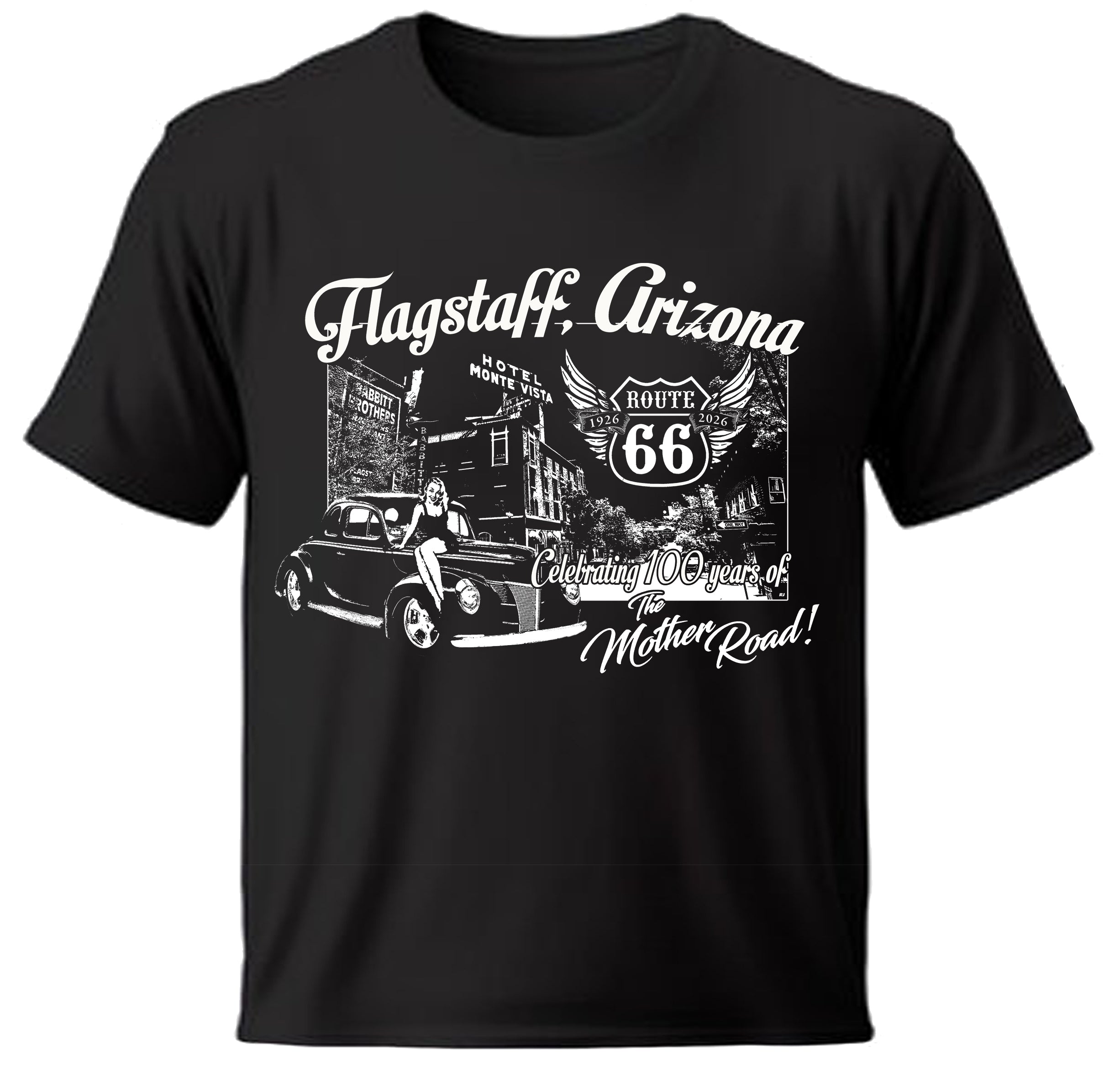 Historic Flagstaff, Arizona Route 66 shirt